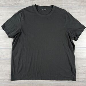 Mott & Bow Mens Black Crew Neck T Shirt Casual Everyday Comfort Size XXL